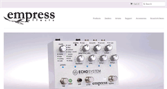 Desktop Screenshot of empresseffects.com